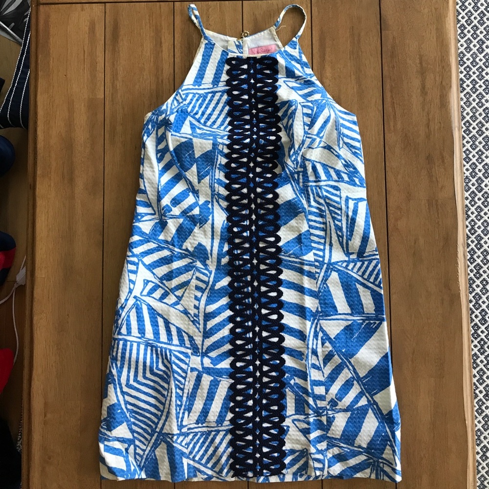 Lilly Pulitzer Yacht Sea Dress 0